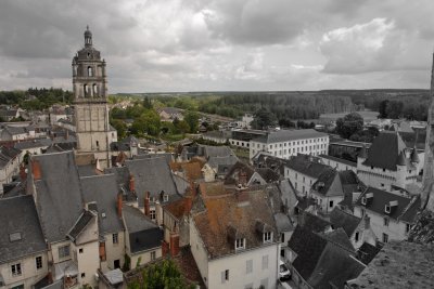 le donjon de Loches.