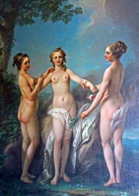 les trois grâces - Carl Vanloo