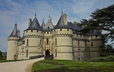 le chateau de Chaumont sur Loire.