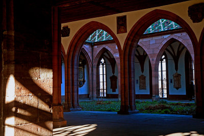 the cloister, Basel