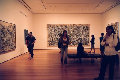 MOMA - Jackson Pollock room, 2008