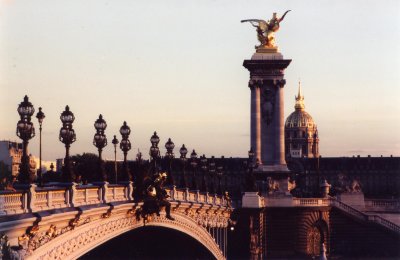 Pont Alexandre III et dme des Invalides