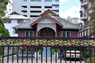 1810 traditional Malay house in Kampung Baharu