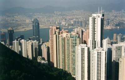 Hong Kong, view from Victoria Peak