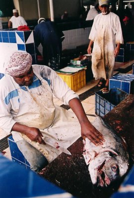 Muttrah fish market