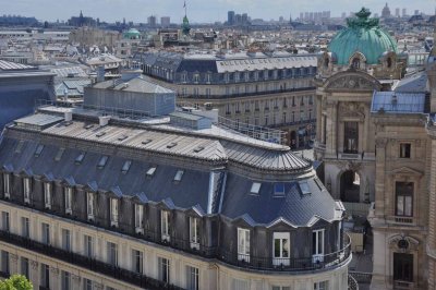 toits de Paris et toit de l'Opéra 9298