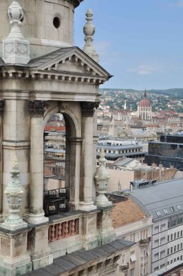 view from Szt. Istvan bazilika - Budapest -  0089
