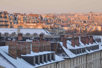Snow in Paris - 4002