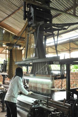 Usine de soie, Nam Ban - 2014
