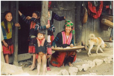 Red Hmong family, Ma Thi Ho