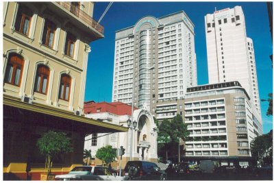 Dong Khoi street, Continental, Opera and Caravelle hotel