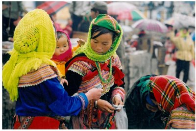 Hmong Flower people, Bac Ha