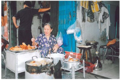 street food seller
