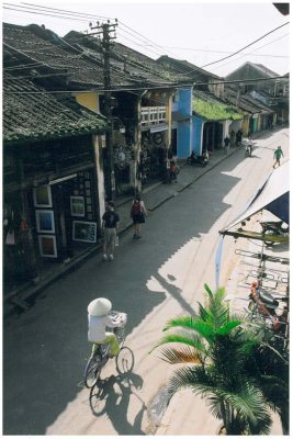 vieille ville, à l'heure de la sieste