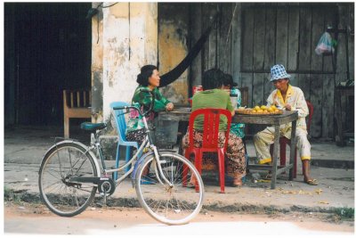street scene, Kampot