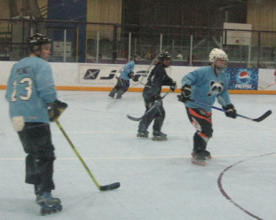 B on the puck prowl