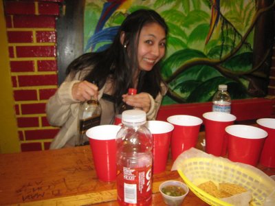 before we got kicked out for red cups