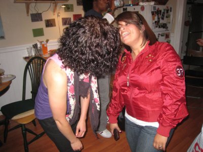almost smoochin' haha