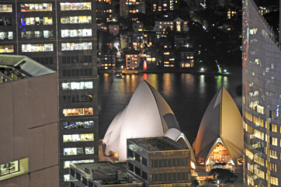Telephoto of Sydney Opera House