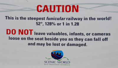 Warnings About Steep Funicular Ride