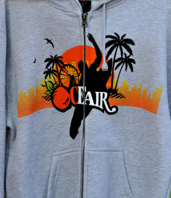 Welcome Sign to Fair on Sweat Shirt