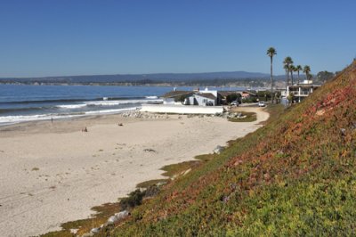 Lovely Beach at Aptos, North of Monterey