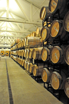 Wooden Barrels Wine Storage