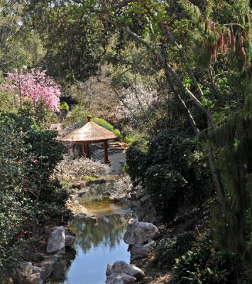 Lovely View of Pavilion for Washing Away Thoughts