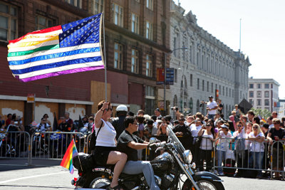 Gay pride US flag