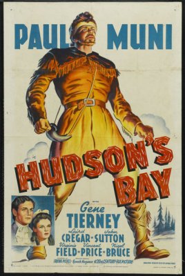 Hudson's Bay movie poster - 1940