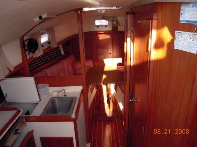 cabin from companionway