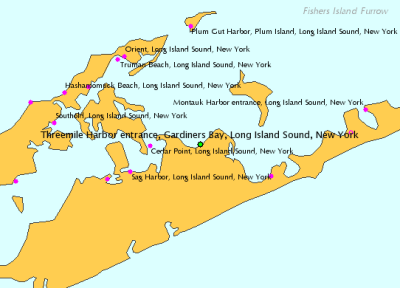 North & South Forks around Shelter Island