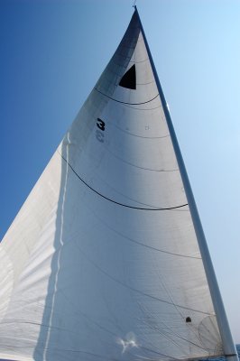 full sail, reaching