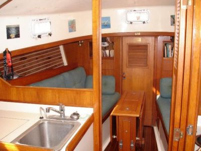 saloon from aft