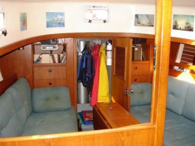 saloon from galley
