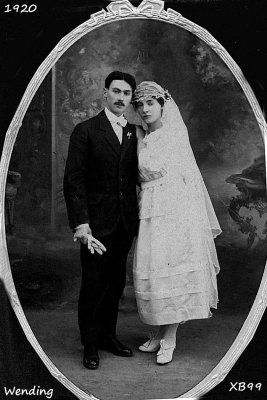 1920 Wedding of My Grandparents