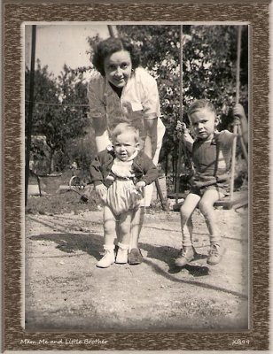 1954 Me and my brother