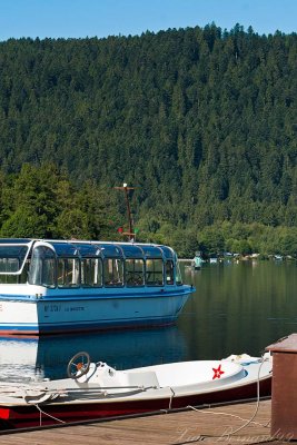 Gerardmer.Lake in the morning