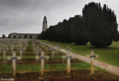 Douaumont:Cimetrey and ossuary