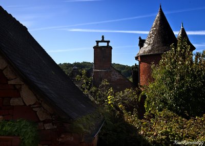 8.COLLONGES la ROUGE.The Village in the forest