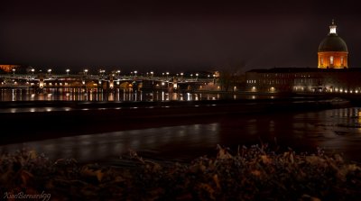 10.TOULOUSE.With the GARONNE and the Dome de la Grave