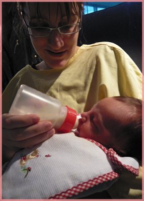 MOTHER AND SON AND MILK SHAKE