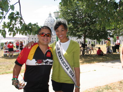 Miss Minnesota and Barry Lau