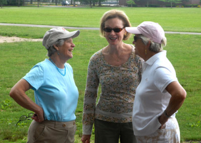 Marcia, Anne Sweazey, and Phyllis