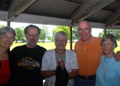 Kitty Weaver, John, Betty Ann, David Weaver, and Marcia
