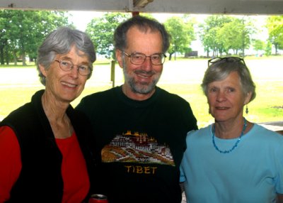 Kitty, John, and Marcia
