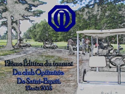 12ème Édition du tournoi de golf du Club Optimiste de Saint-Esprit