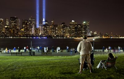 911 Lights from Liberty State Park, NJ