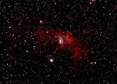 Bubble Nebula close up