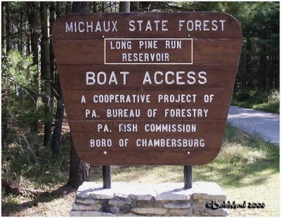 Long Pine Reservoir-Adams Co. PA